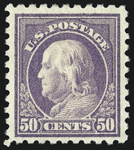 Sale 1011, Lot 756, 1916-17 Washington-Franklin Issues (Scott 467-487)