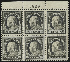 Sale 1011, Lot 770, 1917-20 Washington-Franklin Issues (Scott 493-547)