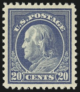 Sale 1011, Lot 771, 1917-20 Washington-Franklin Issues (Scott 493-547)