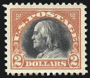 Sale 1011, Lot 775, 1917-20 Washington-Franklin Issues (Scott 493-547)