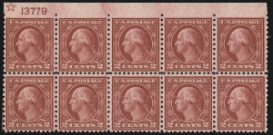 Sale 1011, Lot 787, 1917-20 Washington-Franklin Issues (Scott 493-547)