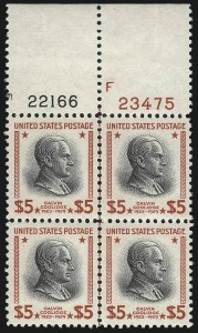 Sale 1011, Lot 813, 1922 and Later Issues (Scott 571 onwards)