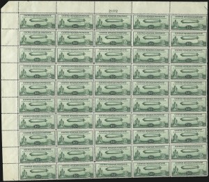 Sale 1011, Lot 844, Air Post (Scott C1-C18, CL1)