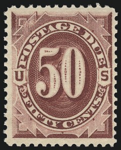 Sale 1011, Lot 853, Special Delivery thru Postage Due (Scott E2-J67)