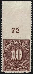 Sale 1011, Lot 858, Special Delivery thru Postage Due (Scott E2-J67)