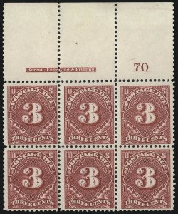 Sale 1011, Lot 861, Special Delivery thru Postage Due (Scott E2-J67)