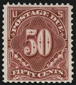 Sale 1011, Lot 868, Special Delivery thru Postage Due (Scott E2-J67)