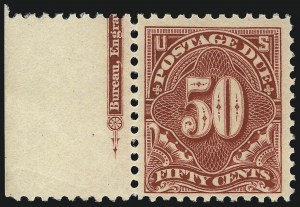 Sale 1011, Lot 873, Special Delivery thru Postage Due (Scott E2-J67)
