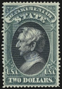 Sale 1011, Lot 891, Officials thru Newspapers (Scott O6-PR124)