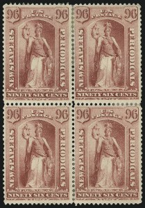 Sale 1011, Lot 896, Officials thru Newspapers (Scott O6-PR124)