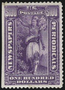 Sale 1011, Lot 901, Officials thru Newspapers (Scott O6-PR124)