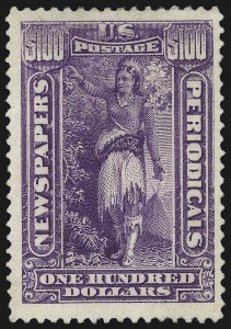 Sale 1011, Lot 902, Officials thru Newspapers (Scott O6-PR124)