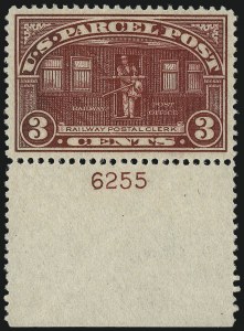 Sale 1011, Lot 907, Parcel Post (Scott Q1-Q12, JQ)