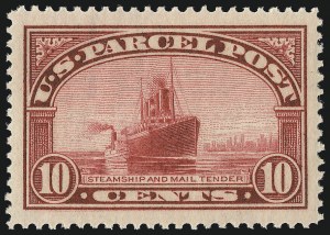 Sale 1011, Lot 911, Parcel Post (Scott Q1-Q12, JQ)