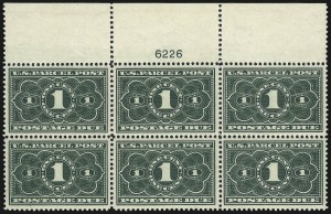 Sale 1011, Lot 923, Parcel Post (Scott Q1-Q12, JQ)