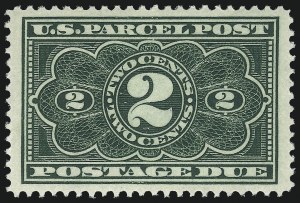 Sale 1011, Lot 924, Parcel Post (Scott Q1-Q12, JQ)