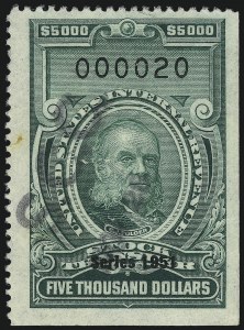 Sale 1011, Lot 953, Revenues