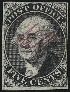 Sale 1014, Lot 1004, Postmasters Provisionals (Scott 9X1-11X2)