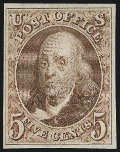 Sale 1014, Lot 1027, 1875 Reproduction of 1847 Issue (Scott 3-4)
