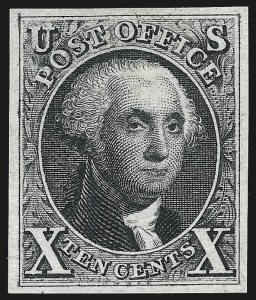 Sale 1014, Lot 1032, 1875 Reproduction of 1847 Issue (Scott 3-4)