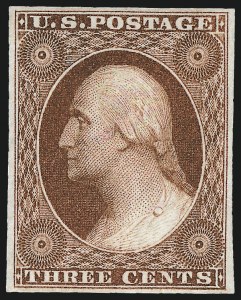 Sale 1014, Lot 1053, 1c-3c 1851-56 Issue (Scott 5A-11A)