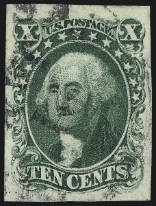 Sale 1014, Lot 1065, 5c-12c 1851-56 Issue (Scott 12-17)