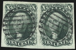 Sale 1014, Lot 1072, 5c-12c 1851-56 Issue (Scott 12-17)