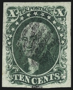 Sale 1014, Lot 1073, 5c-12c 1851-56 Issue (Scott 12-17)