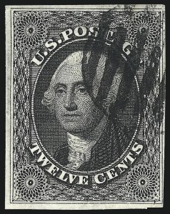 Sale 1014, Lot 1079, 5c-12c 1851-56 Issue (Scott 12-17)