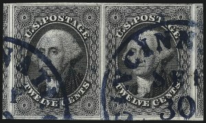 Sale 1014, Lot 1080, 5c-12c 1851-56 Issue (Scott 12-17)