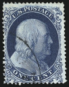 Sale 1014, Lot 1083, 1c-5c 1857-60 Issue (Scott 18-30A)