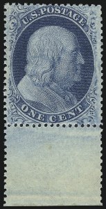 Sale 1014, Lot 1090, 1c-5c 1857-60 Issue (Scott 18-30A)