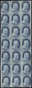 Sale 1014, Lot 1091, 1c-5c 1857-60 Issue (Scott 18-30A)