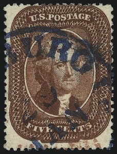 Sale 1014, Lot 1099, 1c-5c 1857-60 Issue (Scott 18-30A)