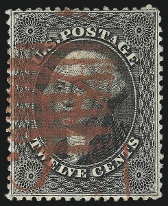 Sale 1014, Lot 1113, 10c-90c 1857-60 Issue (Scott 31-39)