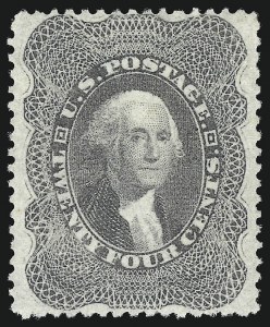 Sale 1014, Lot 1118, 10c-90c 1857-60 Issue (Scott 31-39)