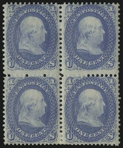 Sale 1014, Lot 1165, 1861-66 Issue (Scott 56-66a)