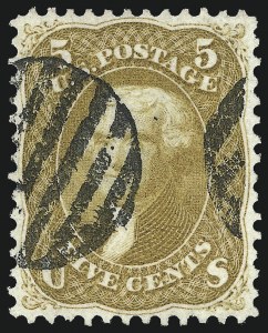 Sale 1014, Lot 1177, 1861-66 Issue (Scott 67-71)