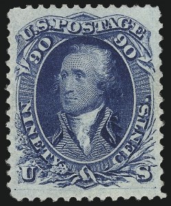 Sale 1014, Lot 1197, 1861-66 Issue (Scott 72-78b)