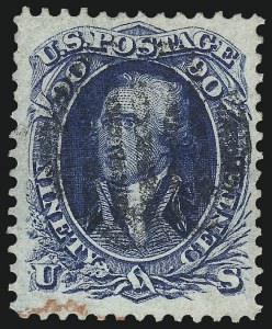 Sale 1014, Lot 1201, 1861-66 Issue (Scott 72-78b)