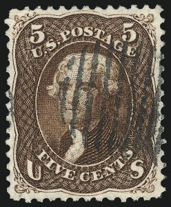 Sale 1014, Lot 1208, 1861-66 Issue (Scott 72-78b)