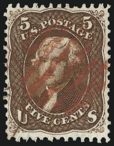 Sale 1014, Lot 1209, 1861-66 Issue (Scott 72-78b)
