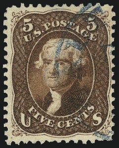 Sale 1014, Lot 1210, 1861-66 Issue (Scott 72-78b)