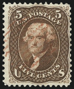 Sale 1014, Lot 1212, 1861-66 Issue (Scott 72-78b)