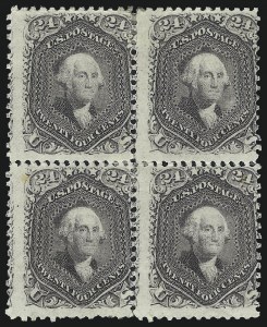 Sale 1014, Lot 1218, 1861-66 Issue (Scott 72-78b)