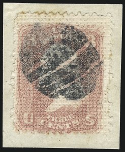 Sale 1014, Lot 1223, 1867-68 Grilled Issue (Scott 79-91)