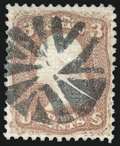 Sale 1014, Lot 1227, 1867-68 Grilled Issue (Scott 79-91)