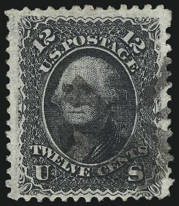 Sale 1014, Lot 1233, 1867-68 Grilled Issue (Scott 79-91)