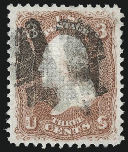 Sale 1014, Lot 1240, 1867-68 Grilled Issue (Scott 79-91)