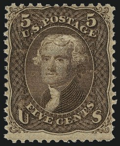 Sale 1014, Lot 1248, 1867-68 Grilled Issue (Scott 92-101)